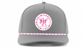Custom Rope Hat w/ PVC Rubber Patch