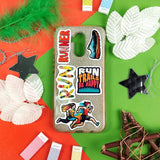 90 Running Stickers Collection