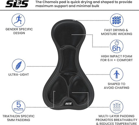 SLS3 Men's FX Race Suit, Raven Black/Icy White (Small)