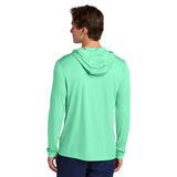 White Lake Half Posi UV Pro Hoodie w/ UPF 50+