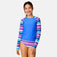 Girls' Marina Stripe Rash Guard and Bikini Swim Set