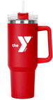 40 oz Tumbler with Straw and Twist Lid