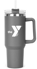 40 oz Tumbler with Straw and Twist Lid