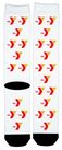 Dye Sublimated Socks