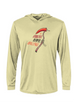 Carolina Reaper Bahama Hooded L/S Tee w/ UPF 50+