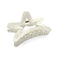 Pearl White Star Claw Clip