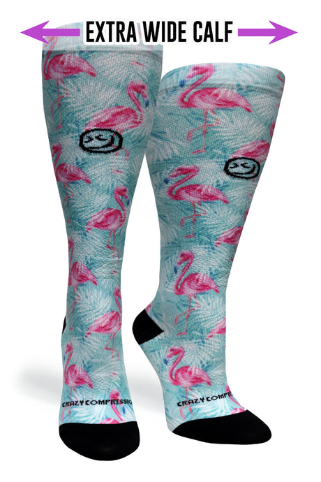 Tropical Flamingo - (Standard & Extra Wide)