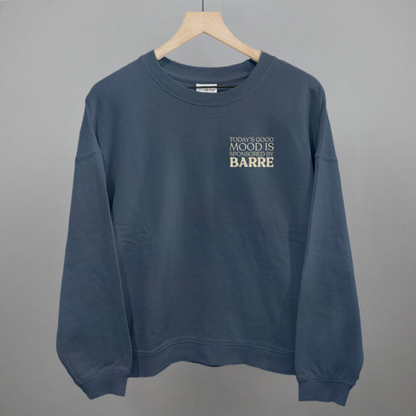 Good Mood Sponsored By Barre (Left Chest)