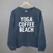 Yoga Coffee Beach (White)