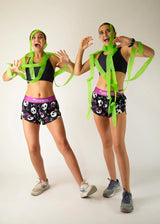 Women's Skulls 1.5" Split Shorts