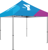 10' Outdoor Popup Tent with Custom Canopy