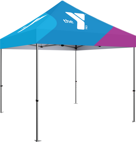 10' Outdoor Popup Tent with Custom Canopy
