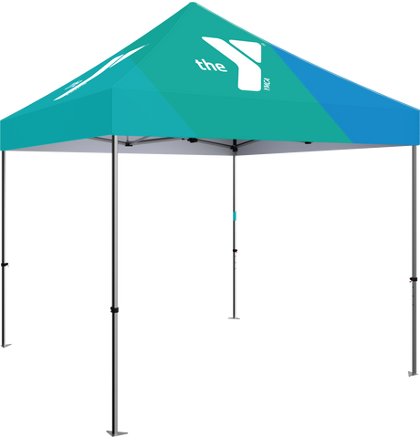 10' Outdoor Popup Tent with Custom Canopy
