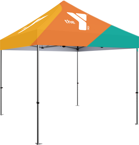 10' Outdoor Popup Tent with Custom Canopy
