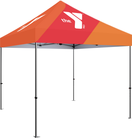 10' Outdoor Popup Tent with Custom Canopy