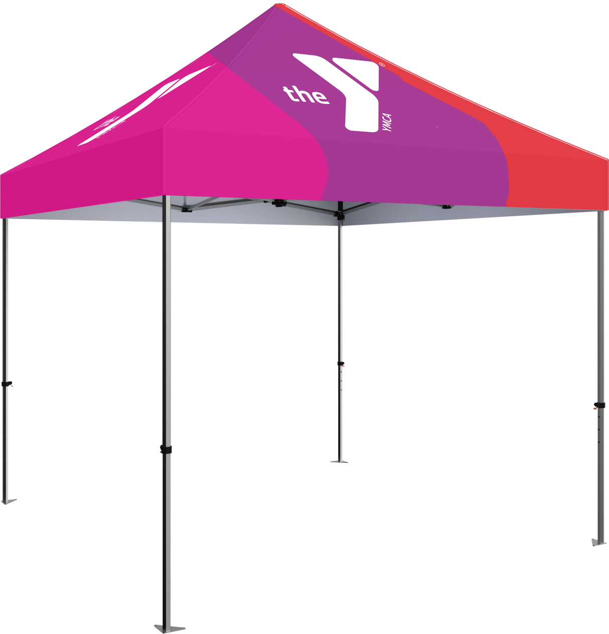10' Outdoor Popup Tent with Custom Canopy