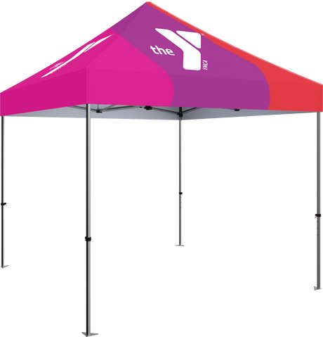 10' Outdoor Popup Tent with Custom Canopy