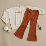 Cream ‘Pumpkin’ Crewneck Sweatshirt