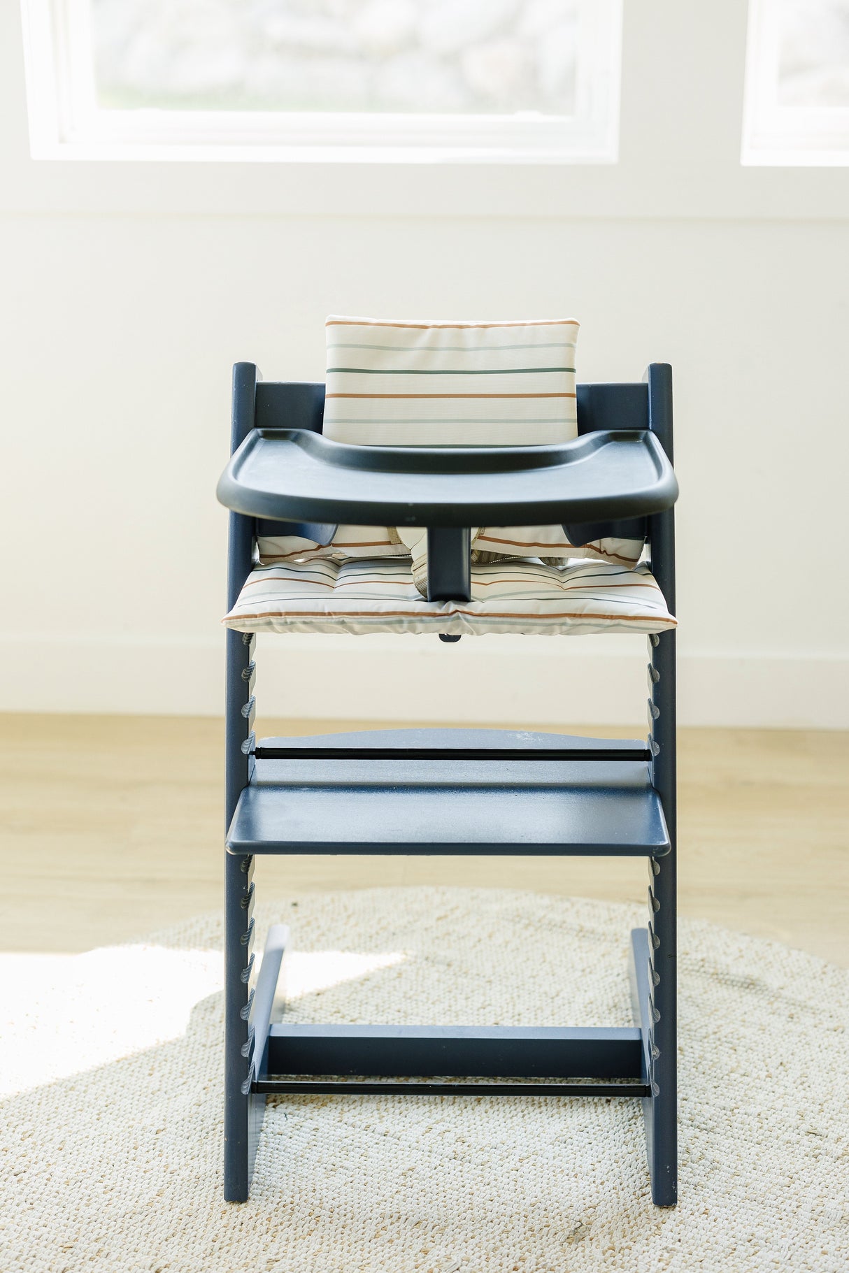 Multi Stripe Stokke Tripp Trapp Seat Cushion