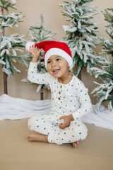 Tiny Trees Ribbed Bamboo 2pc Henley Pajamas