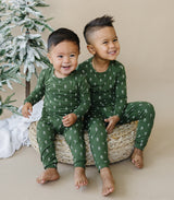 Evergreen Dreams 2pc Bamboo Pajamas *Sizes 0/3 through 6/12 months Left