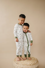 Tiny Tractors 2pc Bamboo Pajamas