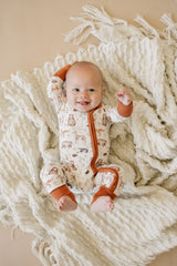 Forest Friends Bamboo Zippy Pajamas *18-24 months left
