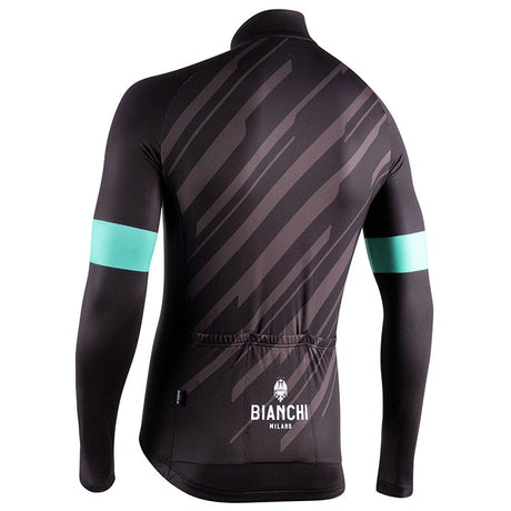 Bianchi Bianzone Men's Long Sleeve Cycling Jersey (Black) S, M