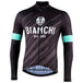 Bianchi Bianzone Men's Long Sleeve Cycling Jersey (Black) S, M