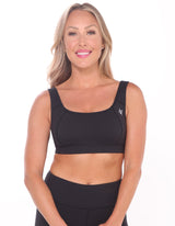 Open Back Sports Bra