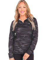 Women's Camo Monterey Quarter Zip