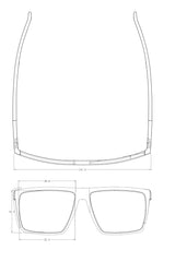 The Cease Z87. Gloss Black/Smoked Polarized