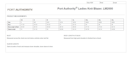 Ladies' Knit Blazer