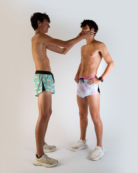 Men's Animal Cookies 2" DS Split Shorts (XS, S, M, L, XL)