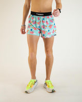 Men's Flying Pigs 4" Half Split Shorts (XS S M L XL)