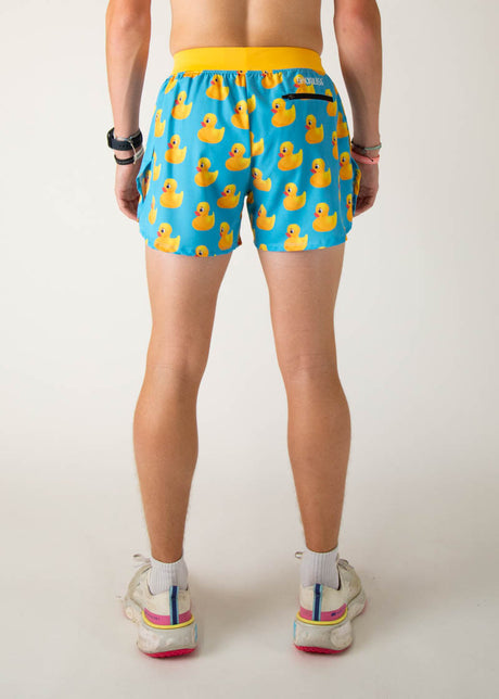 Men's Rubber Ducky 4" Half Split Shorts XS S M L XL