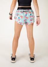 Women's Flying Pigs 1.5" Split Shorts (XXS XS S M L XL)