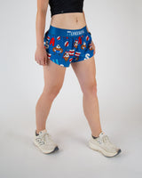 Women's Pool Party 1.5" Split Shorts (XXS, XS, S, M, L, XL)