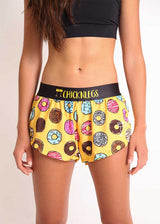 Women's Salty Donuts 1.5" Split Shorts (XXS XS S M L XL)