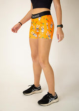 Women's Bad Bunny 3" 2-Pocket Compression Shorts XS S M L XL