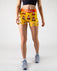 Women's Traffic Cones 3" 2-Pocket Compression Shorts (Orange) XS S M L