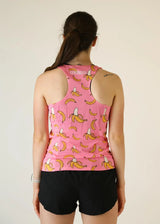 Women's Bananas Performance Singlet (Pink)