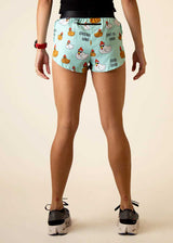 Women's Swaggy Chickens 1.5" Split Shorts
