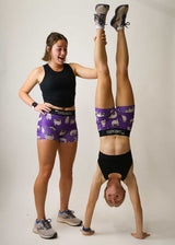 Women's Sloths 3" 2-Pocket Compression Shorts XS S M L XL