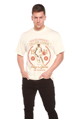 College League Men's Bamboo Viscose/Organic Cotton Short Sleeve Graphic T-Shirt
