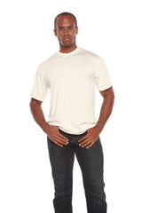 Custom Printed Men's Bamboo Viscose/Organic Cotton Short Sleeve T-Shirt