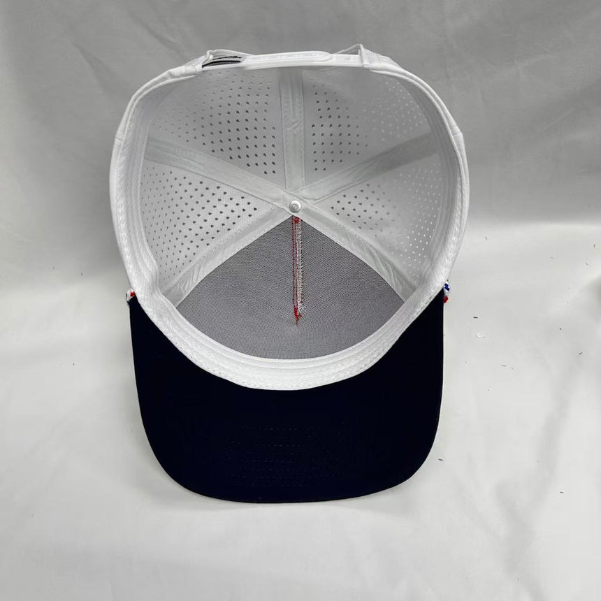 Battleship Half Marathon America 250 Ripstop Rope Hat with PVC Rubber Patch