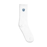 Embroidered Crew Socks by SOCCO