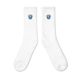 Embroidered Crew Socks by SOCCO