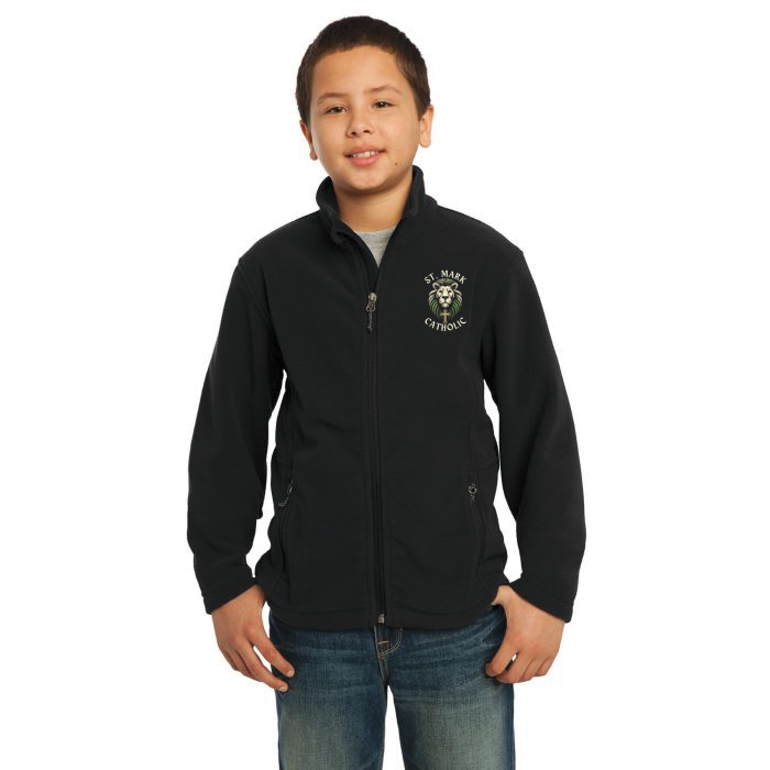 St. Mark Catholic Youth Full Zip Fleece Jacket